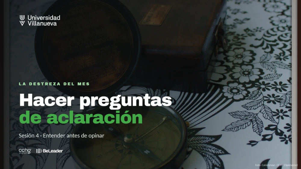 Sesión 04 · Hacer preguntas de aclaración