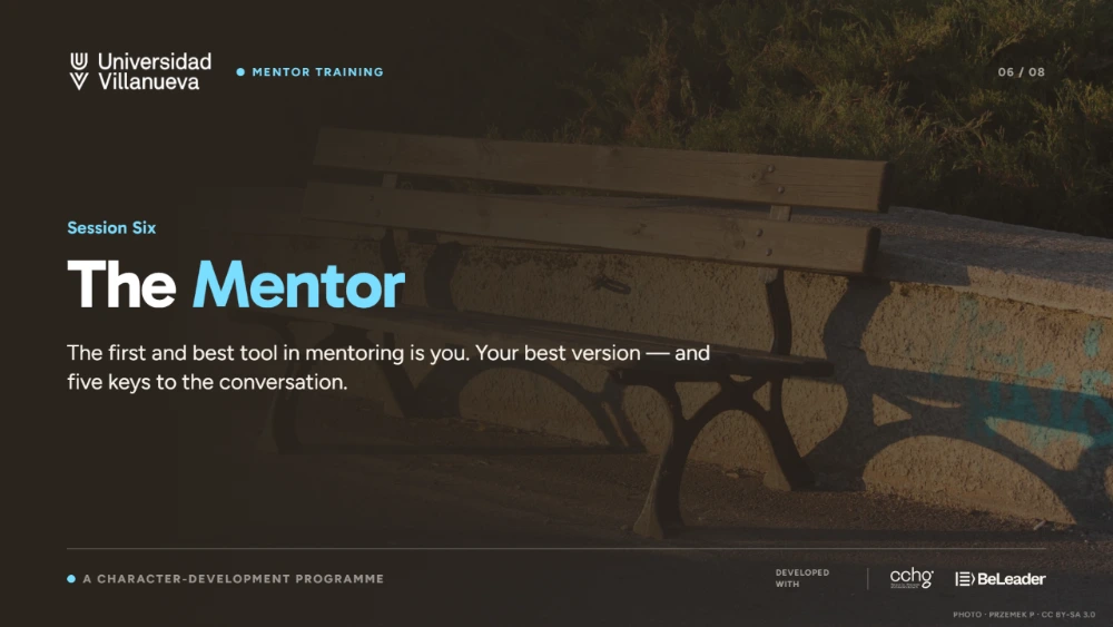 Session 6 · The Mentor