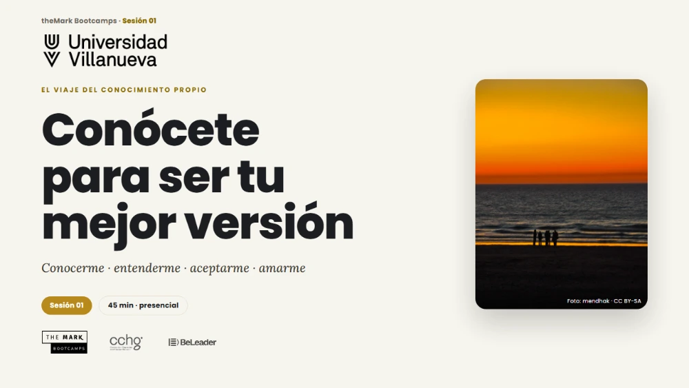 Sesión 01 · Conócete para ser tu mejor versión