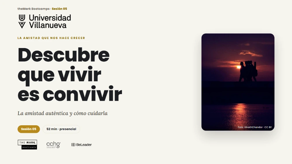 Sesión 05 · Descubre que vivir es convivir