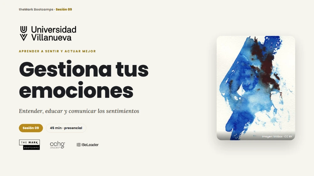 Sesión 09 · Gestiona tus emociones