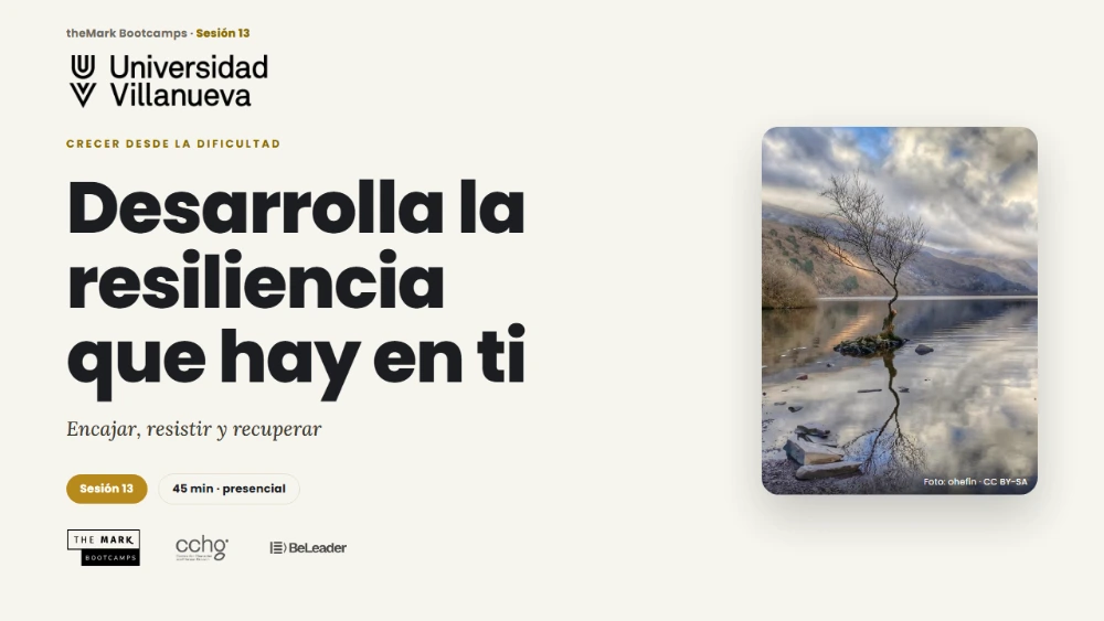Sesión 13 · Desarrolla la resiliencia que hay en ti