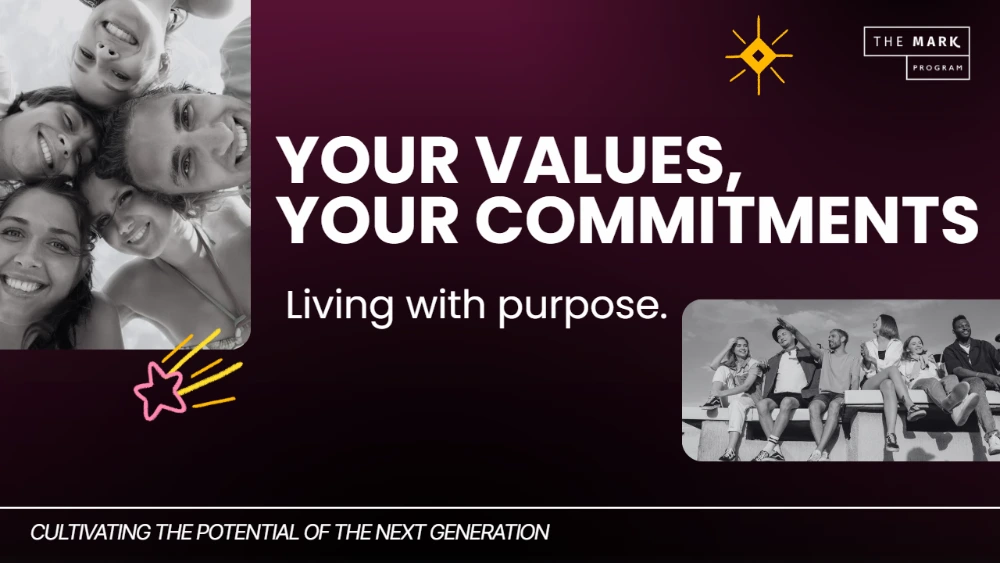 Year 1 · Your Values, Your Commitments
